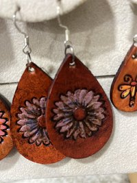 Leather Earrings