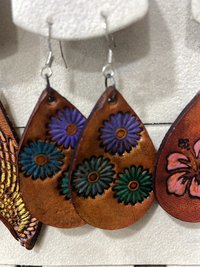 Leather Earrings