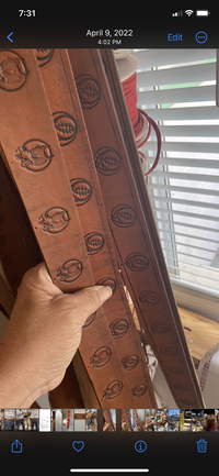 Leather Belt brown 