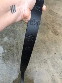 Leather Belt black