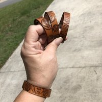 Brown Leather  Bracelet