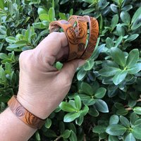 Brown Leather  Bracelet