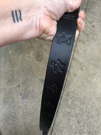 Leather Belt black