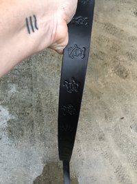 Leather Belt black