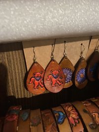 syf Leather Earrings 
