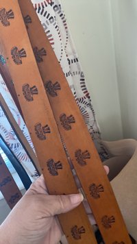 Uncle Sam leather belt 