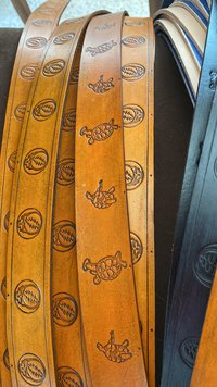 Leather Belt brown 