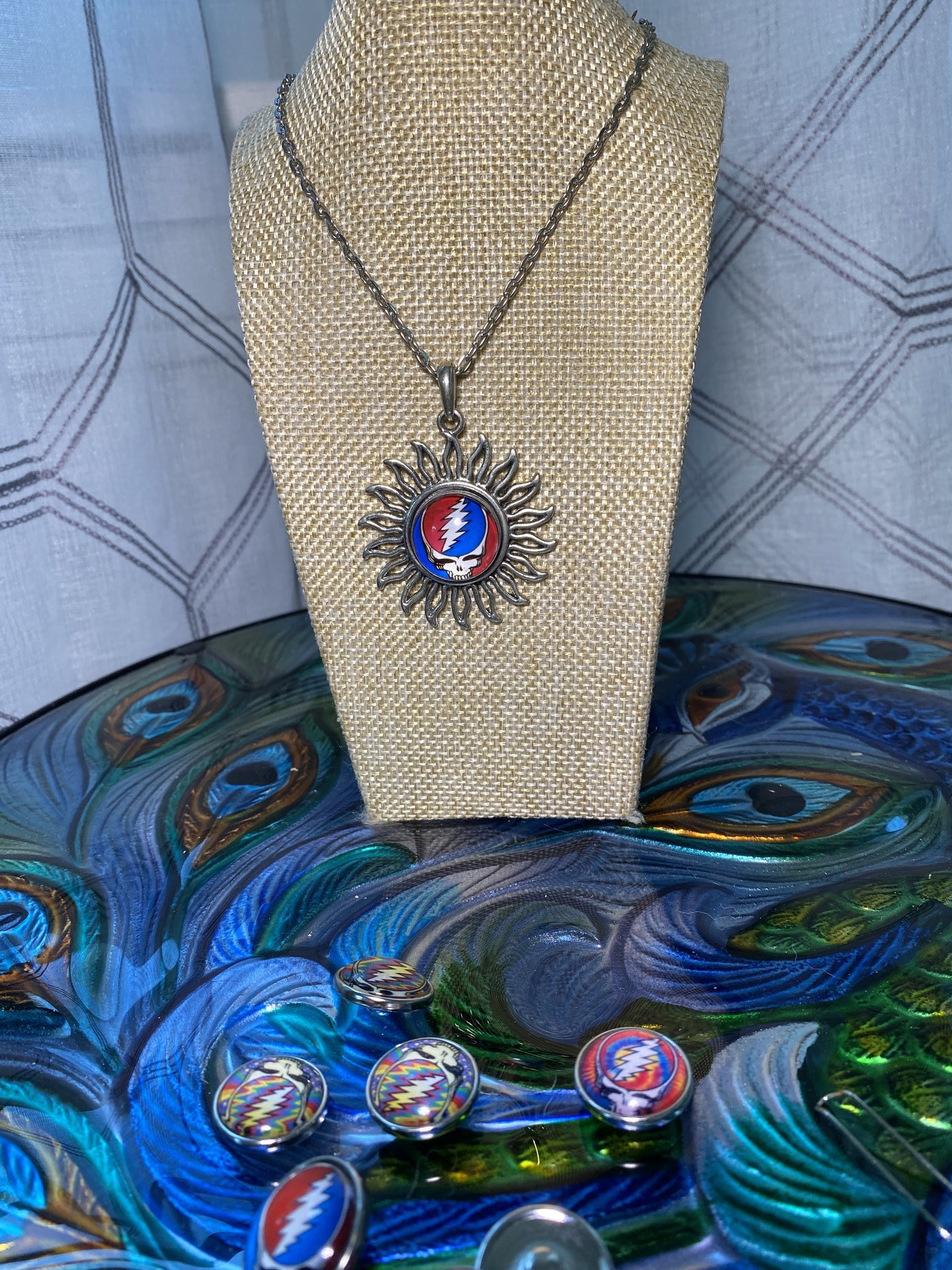 sun necklace
