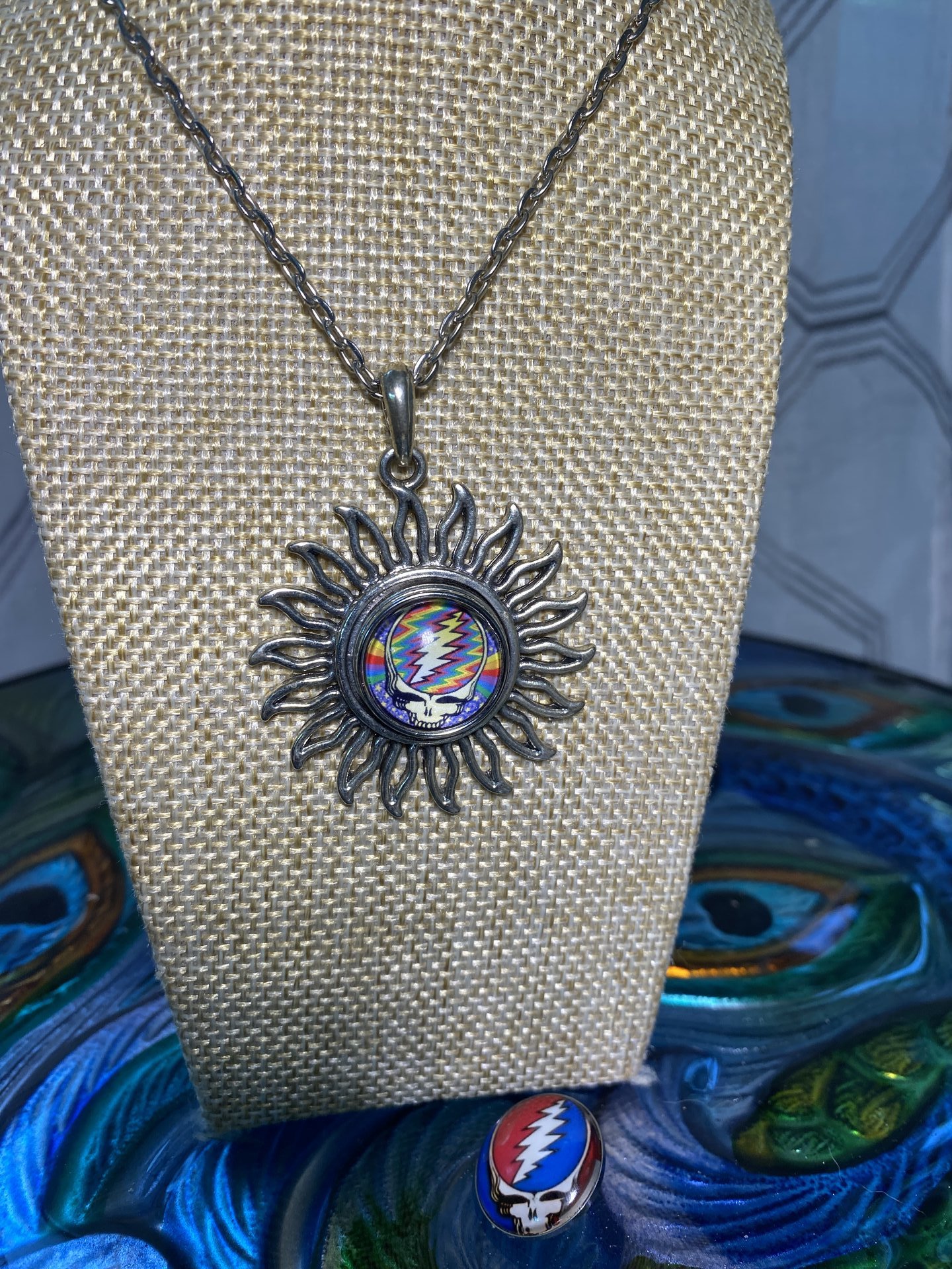 sun necklace