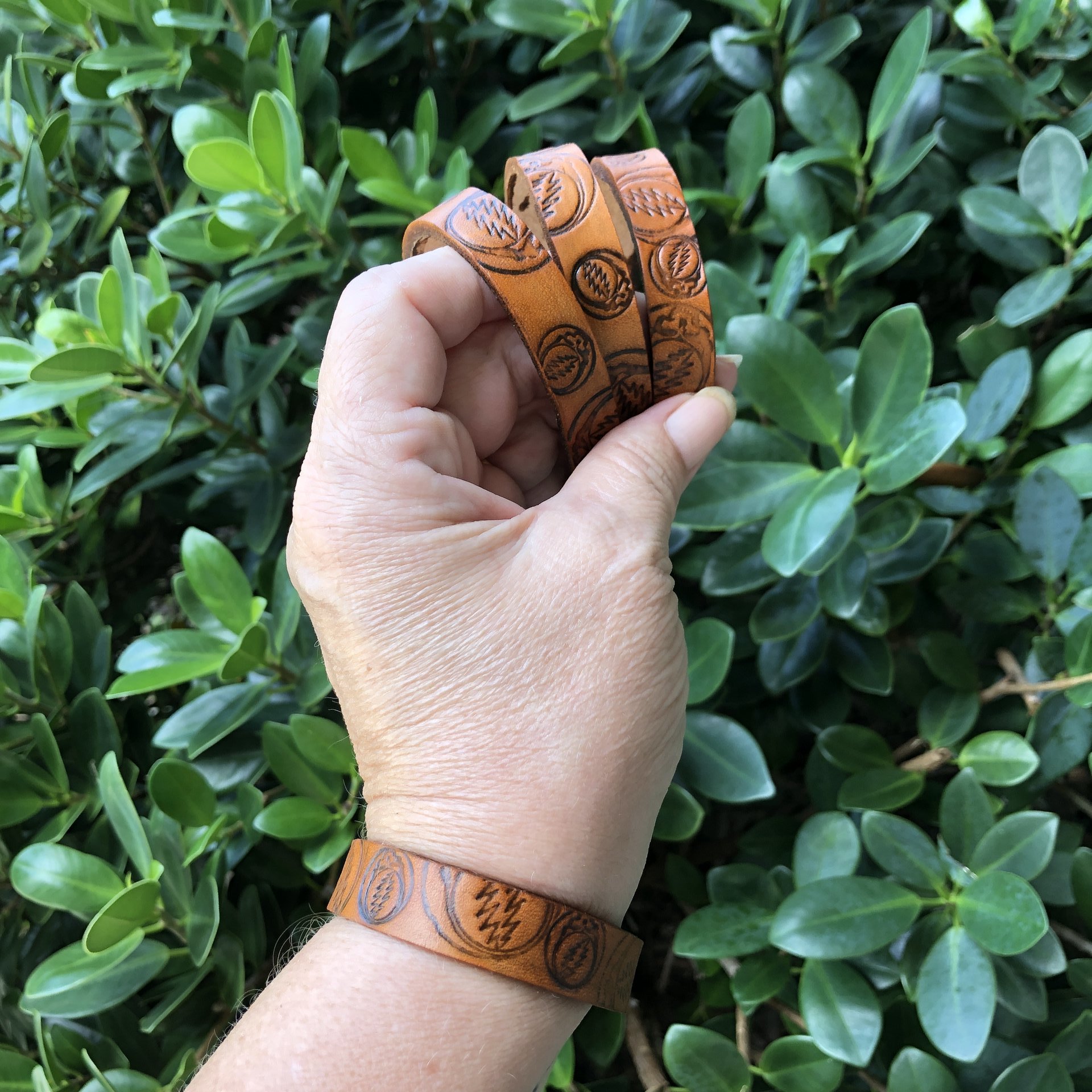 Brown Leather  Bracelet