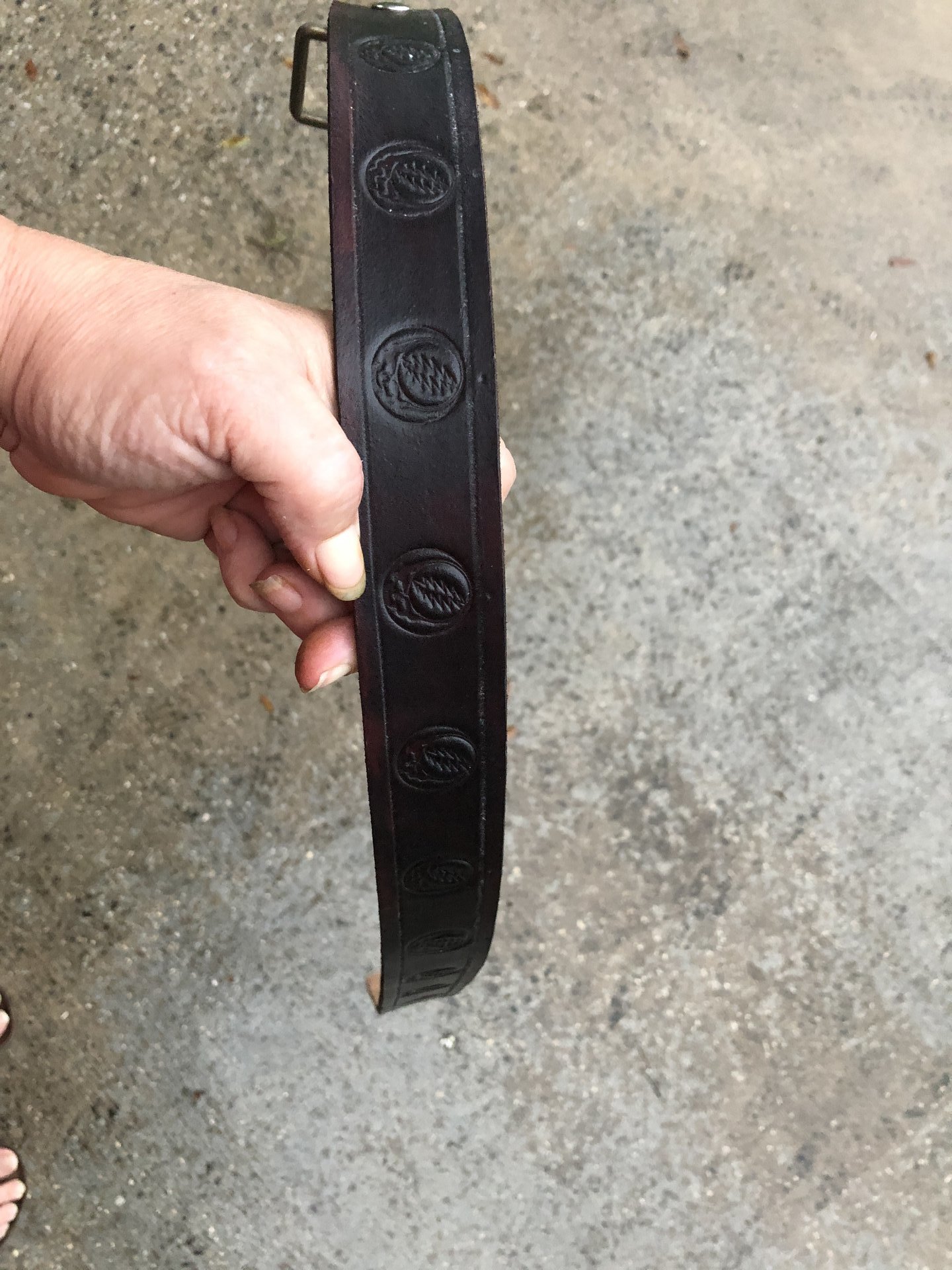 Leather Belt black