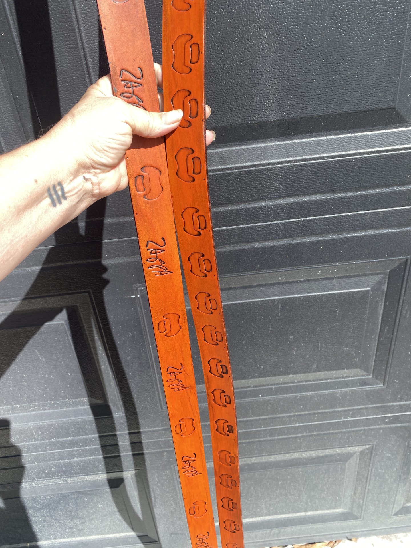 Brown Zappa belt
