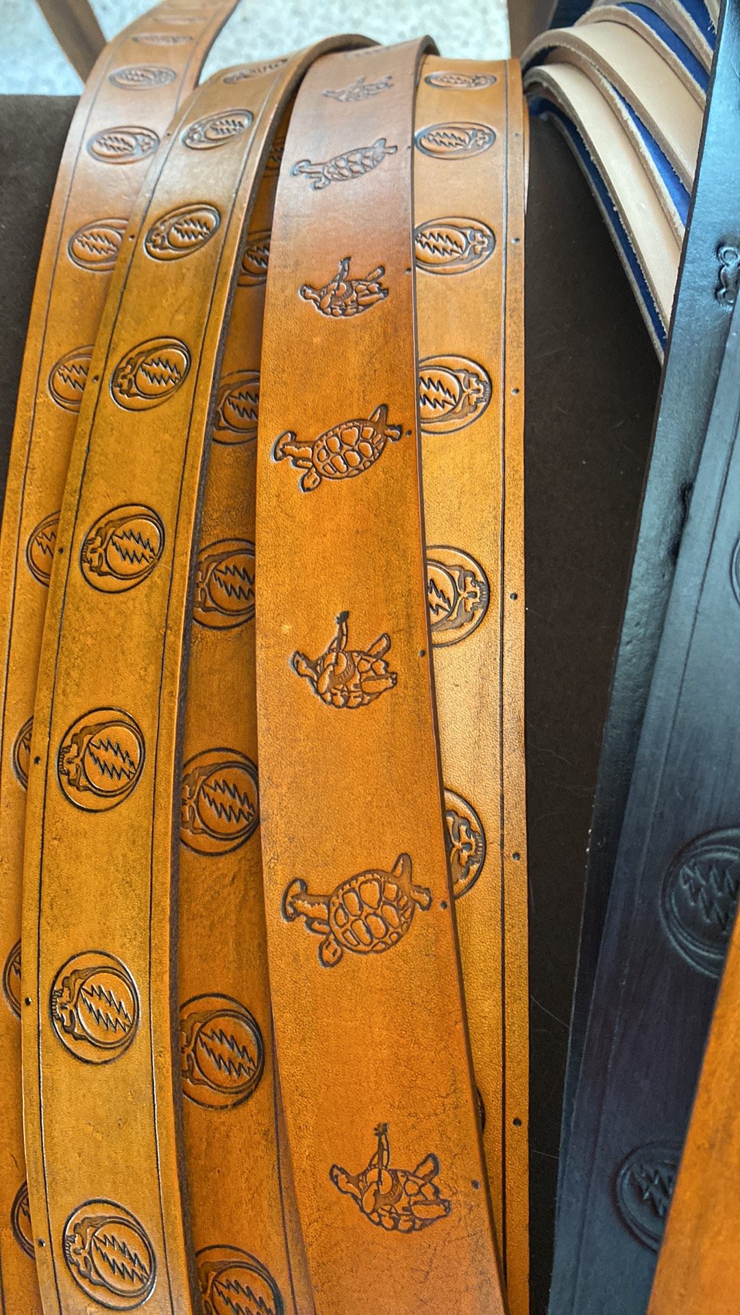 Leather Belt brown 