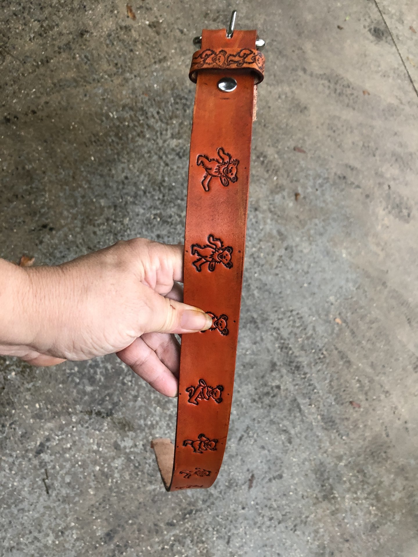 Brown bear belt 