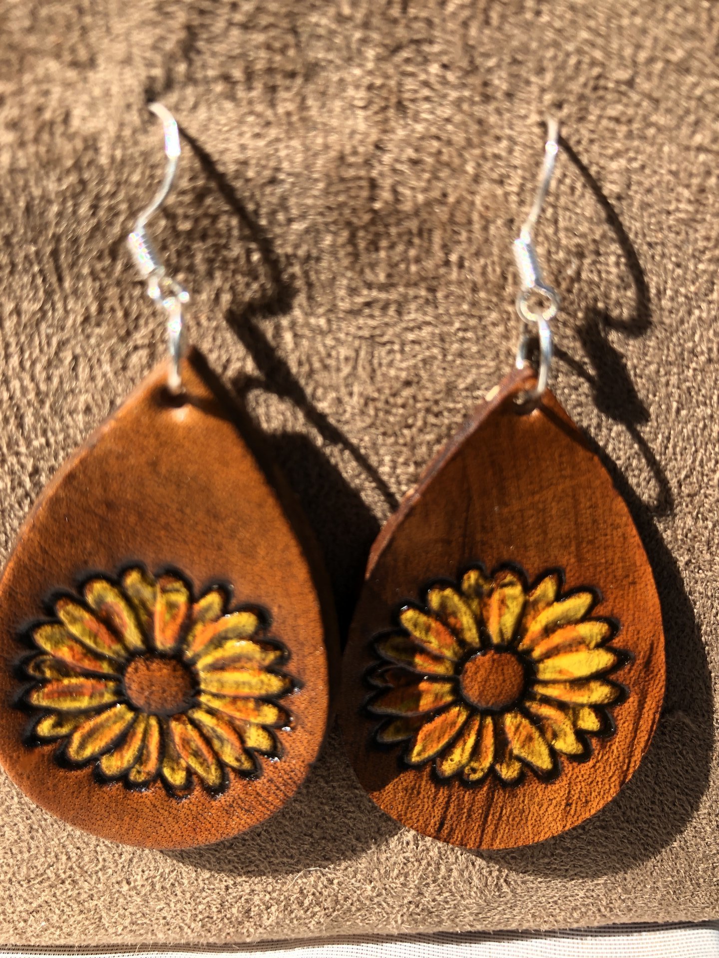 Leather Earrings